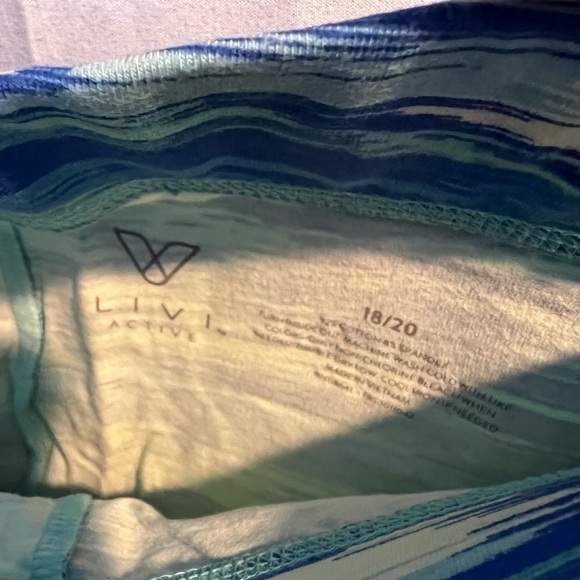 Lane Bryant Plus Size Livi Active Cropped Leggings 18/20 - Picture 3 of 4